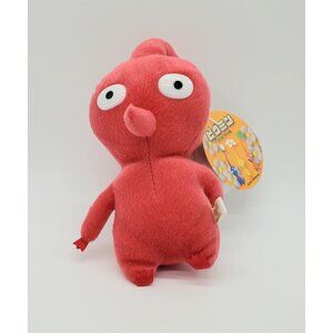 Pikmin Red Flower Bud Sanei Beanie 2001 Plush 9”Stuffed Toy Doll japan w Tag